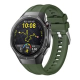 Huawei Watch GT5 Pro 46mm Uyumlu MKST KRD-130 Silikon Kordon Strap Kayış-Yeşil