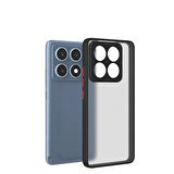 Xiaomi 14T Pro Uyumlu Kılıf Zore Hux Kapak-Lacivert