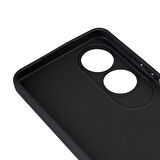 Oppo A60 Uyumlu Kılıf Zore Biye Silikon-Siyah