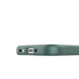 iPhone 16 Pro Max Kılıf Esnek TPU Oyuklu Arka Yüzey Tasarımlı Zore Etnik Silikon Kapak - Siyah
