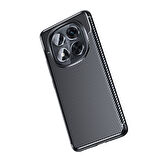 Xiaomi Poco X7 Uyumlu Kılıf Zore Negro Silikon Kapak-Siyah