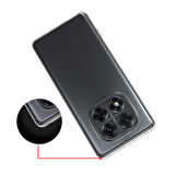 Poco X7 Kılıf Zore Süper Silikon Kapak - Şeffaf