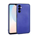 Galaxy A16 Kılıf Zore Premier Silikon Kapak - Saks Mavi