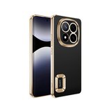 Xiaomi Uyumlu Redmi Note 14 Pro 5G Kılıf Kamera Korumalı Logo Gösteren Zore Omega Kapak