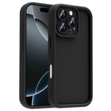 iPhone 16 Pro Max Kılıf Kamera Korumalı NRTK Ananas Kapak - Siyah