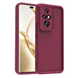 Honor 200 Pro Kılıf Kamera Korumalı BTBM Ananas Kapak - Mürdüm