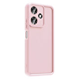 İnfinix Hot 30İ Kılıf Kamera Korumalı F10T Ananas Kapak - Mürdüm
