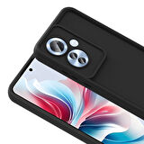 Reno 11F Kılıf Kamera Korumalı BLT Ananas Kapak - Siyah