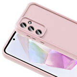 Galaxy A36 Kılıf Kamera Korumalı İKSP Ananas Kapak - Pembe