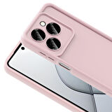 Tecno Spark 20 Pro 5G Kılıf Kamera Korumalı UZRM Ananas Kapak - Siyah