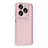 Tecno Spark 20 Pro 5G Kılıf Kamera Korumalı HGEA Ananas Kapak - Pembe