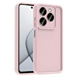 Tecno Spark 20 Pro 5G Kılıf Kamera Korumalı MBTM Ananas Kapak - Pembe