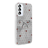 Galaxy S25 Plus Kılıf Kamera Korumalı Figürlü Zore Ponti Silikon Kapak - Beyaz
