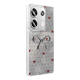 Redmi Note 13 Pro 4G Kılıf Kamera Korumalı Figürlü Zore Ponti Silikon Kapak - Açık Mavi