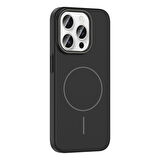 iPhone 15 Pro Max Kılıf Magsafe Şarj Özellikli Zore Ruby Silikon Kapak