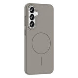 Galaxy S25 Kılıf Magsafe Şarj Özellikli Zore Ruby Silikon Kapak - Lacivert