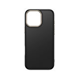iPhone 16 Pro Kılıf M-safe Şarj Özellikli Karbon Fiber Görünümlü F10T Antina Kapak - Gri