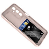 Galaxy A16 Kılıf Kamera Korumalı Kartlık Hazneli ZYL Vitra Kapak - Mürdüm