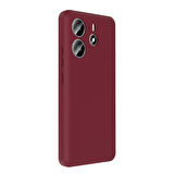 Redmi Note 14 4G Kılıf Kamera Korumalı Kartlık Hazneli UCY Vitra Kapak - Siyah