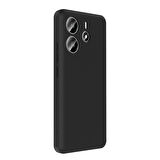Redmi Note 14 4G Kılıf Kamera Korumalı Kartlık Hazneli MXSP Vitra Kapak - Gri