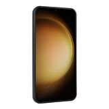 Galaxy S25 Kılıf Parlak Taşlı Tasarım ALT Pırlanta Kapak - Beyaz