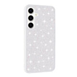 Galaxy A55 Kılıf Parlak Taşlı Tasarım Zore Pırlanta Kapak - Pembe