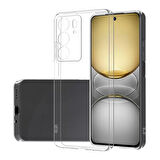Realme C75 Kılıf ALT Süper Silikon Kapak - Şeffaf