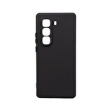 İnfinix Hot 50 Pro Plus 4G Kılıf Zore Biye Silikon - Siyah