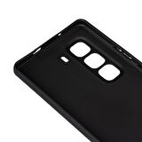 İnfinix Hot 50 Pro Plus 4G Kılıf Zore Biye Silikon - Siyah