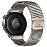Amazfit GTR 47mm MKST KRD-25 Metal Hasır Kordon - Gümüş