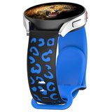 Huawei GT2 42mm MKST KRD-140 20mm Silikon Kordon Strap Kayış - Beyaz-Siyah