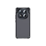 Redmi Note 14 Pro Plus Kılıf MKST Negro Silikon Kapak - Lacivert