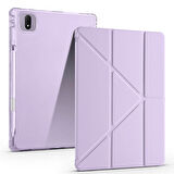 Honor MagicPad 2 Kılıf Zore Tri Folding Kalem Bölmeli Standlı Kılıf