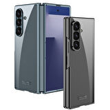 Galaxy Z Fold 7 Kılıf Full Camlı Kıpta Kapak