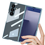Galaxy Z Fold 7 Kılıf Full Camlı Kıpta Kapak