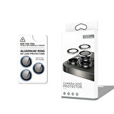 iPhone 17 Pro Max CL-12 Premium Safir Parmak İzi Bırakmayan Anti-Reflective Kamera Lens Koruyucu