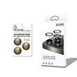 iPhone 17 Pro Max CL-12 Premium Safir Parmak İzi Bırakmayan Anti-Reflective Kamera Lens Koruyucu