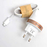 Beyaz Tiger 2000 Mah 2 in 1 Micro Ev Şarj Seti-Zore