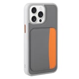iPhone 16 Pro Kılıf Kartlıklı NRTK X-Kart Silikon Kapak - Siyah