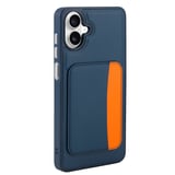 Galaxy A07 Kılıf Kartlıklı NRTK X-Kart Silikon Kapak - Siyah