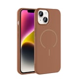 iPhone 13 Kılıf M-safe Şarj Özellikli NRTK Meta Kapak - Rose Pembe