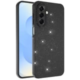 Samsung Galaxy A17 Kılıf Kamera Korumalı Simli Lüks Koton Kapak