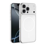 iPhone 15 Pro Max Kılıf NRTK M-Safe Şarj Özellikli Kamera Korumalı Spark Kapak - Turuncu