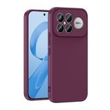 Poco F8 Ultra Kılıf MKST Mara Lansman Kapak - Koyu Mor