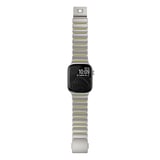 Watch 44mm MKST KRD-152 Titanyum Silikon Kordon - Gri-Yeşil