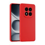 Redmi Note 15 Pro Plus Kılıf MKST Mara Lansman Kapak - Kırmızı
