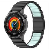 Redmi Watch 5 Active MKST KRD-151 22mm Metal Silikon Kordon - Siyah-Turuncu