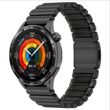 Galaxy Gear S3 MKST KRD-151 22mm Metal Silikon Kordon - Siyah-Turuncu
