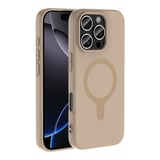 iPhone 16 Pro Max Kılıf M-Safe Şarj Özellikli MKST Aris Silikon Kapak - Turkuaz