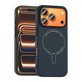 iPhone 17 Pro Max Kılıf Magsafe Şarj Özellikli Kamera Korumalı Premium Elio Sert PC Kapak